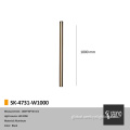 Minimalist Wall Light Black linear wall lamp for home Factory